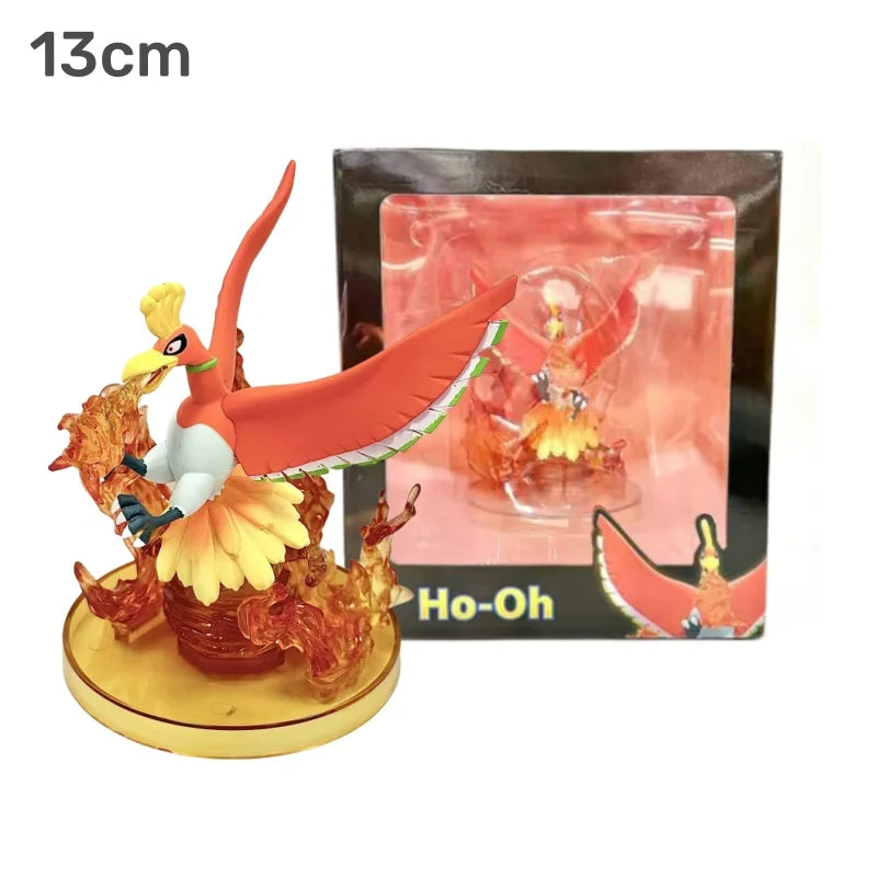 Pokemon Anime Model Toys Koraidon Miraidon Lugia Ho-oh Greninja Lucario Charizard Bulbasaur PVC Figures Cartoon Toys Kids Gifts