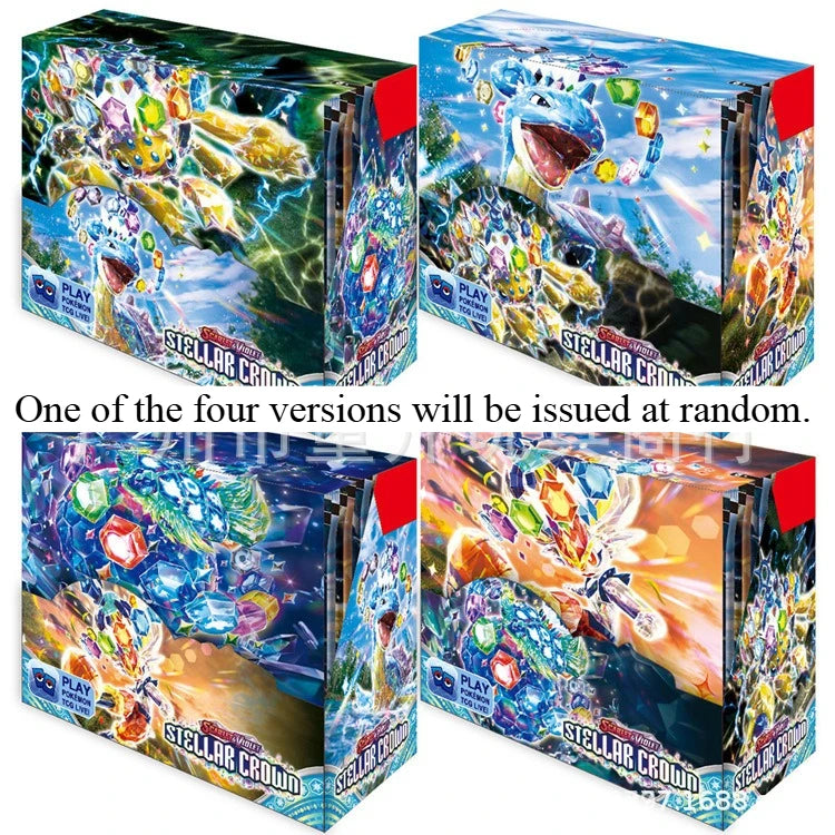 360pcs Pokémon Collection Game Card Booster Card Pack Sword and Shield Series Prismatic Evolutions - Toy Gift Flash Card
