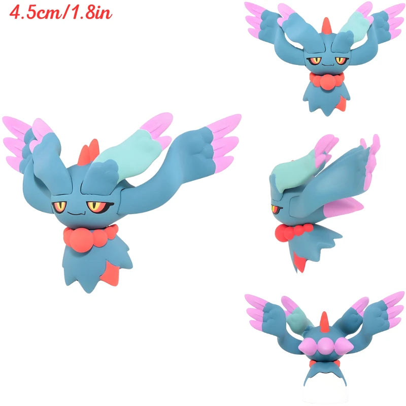 Original Takara Tomy Pokemon Venusaur Blastoise Charizard Figure Toys Anime Pikachu Umbreon Vaporeon Charcadet Model Dolls Gifts