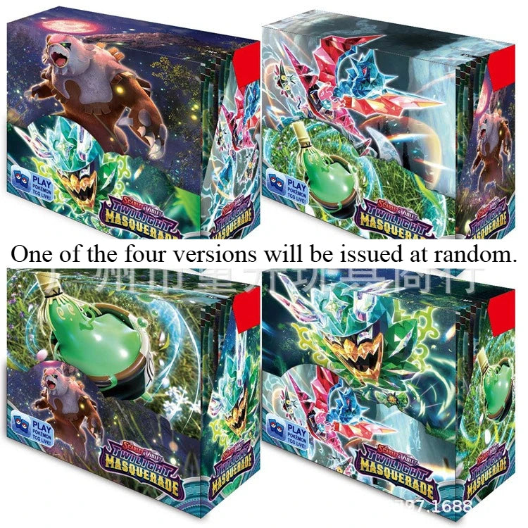 360pcs Pokémon Collection Game Card Booster Card Pack Sword and Shield Series Prismatic Evolutions - Toy Gift Flash Card