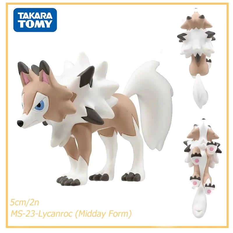 Originanl Tomy Takara Pokemon Action Figurine Toy Snorlax Terapagos Scream Tail Figure Kilowattrel Absol Collection Statue Dolls