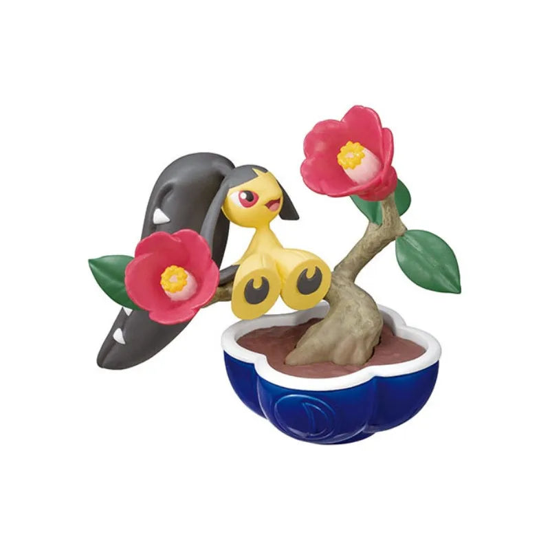 Re-ment Pokemon Pikachu Vulpix Ho-Oh Poliwag Mawile Lucario Potted Plant Figure Blind Box Toys Model Collection Ornaments Gifts